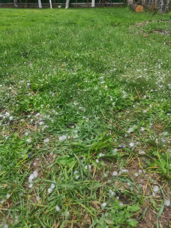 Karabükte dolu yağışı hayatı olumsuz etkiledi
