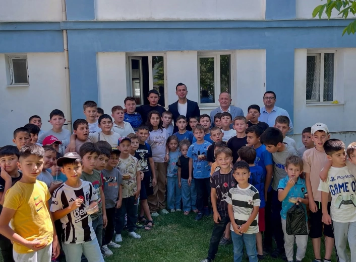 Kaymakam Aslan Yaz Kuran Kursu öğrencileriyle buluştu
