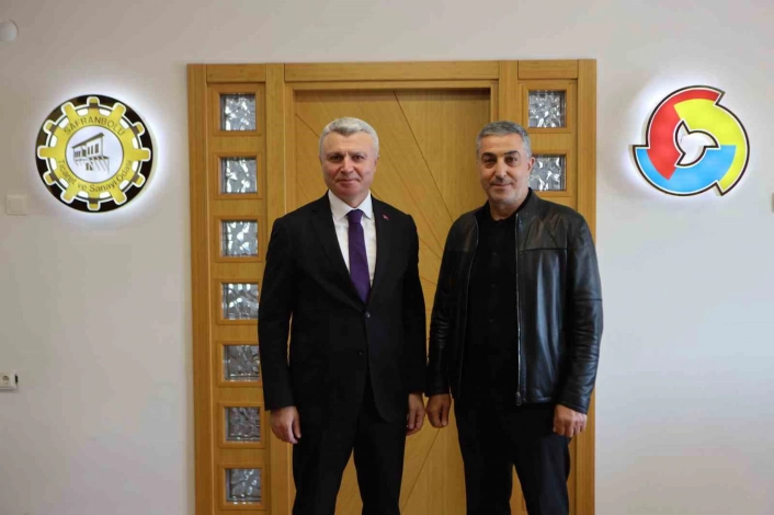 Kaymakam Yazıcıdan Safranbolu TSOya veda ziyareti
