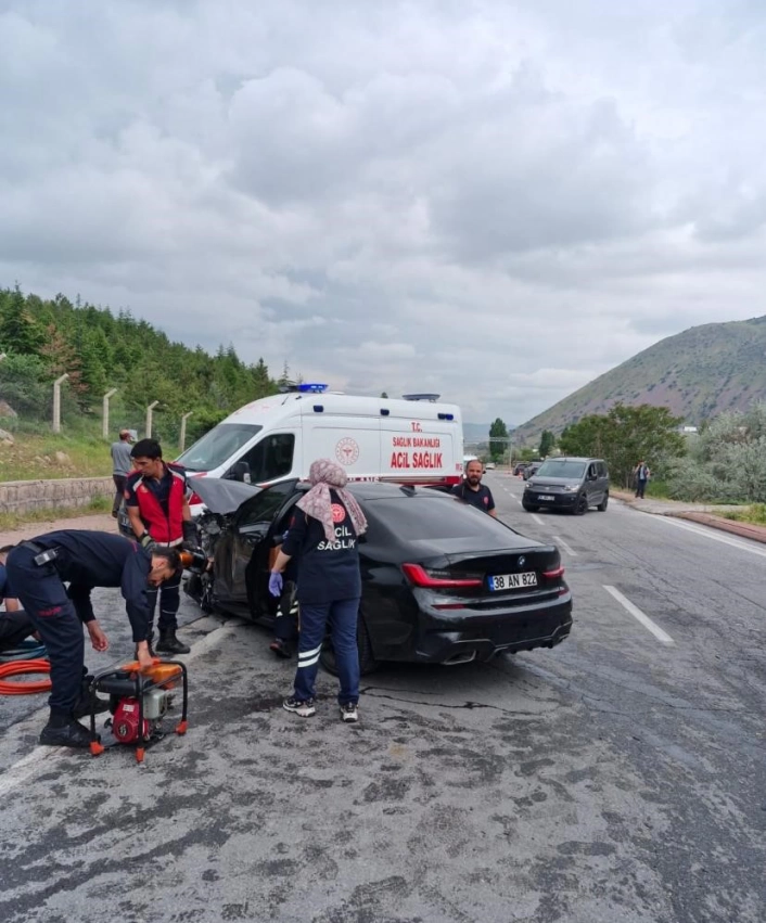 Kayserideki trafik kazasında ölü sayısı 2ye yükseldi
