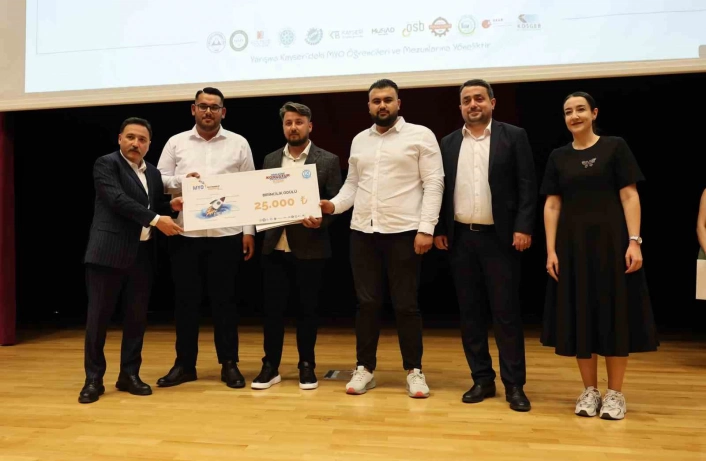KAYÜ StartUpMYO Girişimcilik Yarışmasında ödüller sahiplerini buldu

