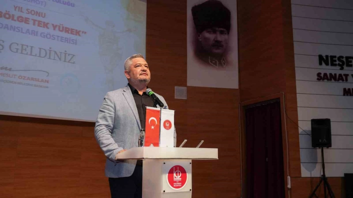 Keçiörende Yedi Bölge Tek Yürek gösterisi gerçekleşti
