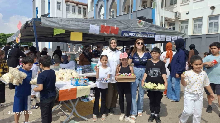 Kepezde öğrencilerden anlamlı etkinlik
