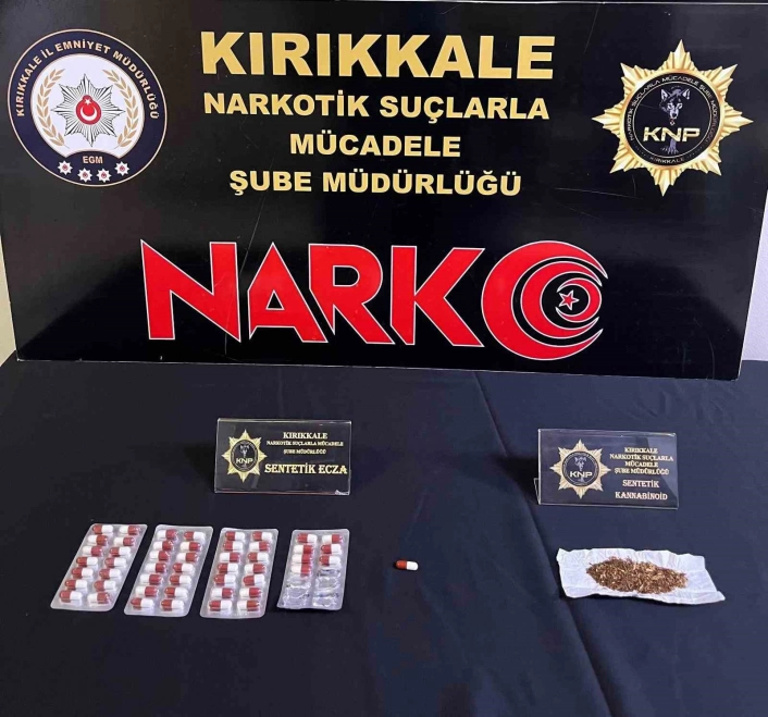 Kırıkkalede bir haftada uyuşturucudan 3 şüpheli tutuklandı
