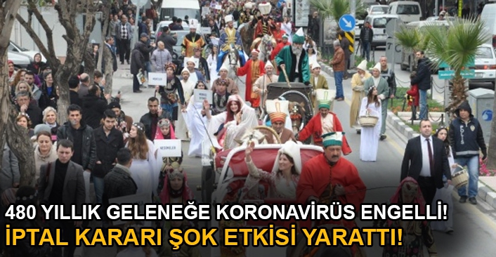 Koronavirüs 480 yıllık geleneği iptal ettirdi!