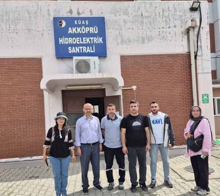 Köyceğizde öğrenciler Akköprü Barajında incelemeler yaptı
