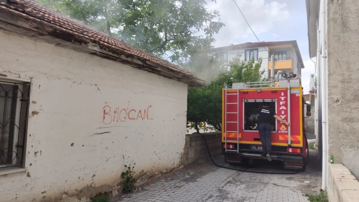 Kuluda müstakil evde yangın
