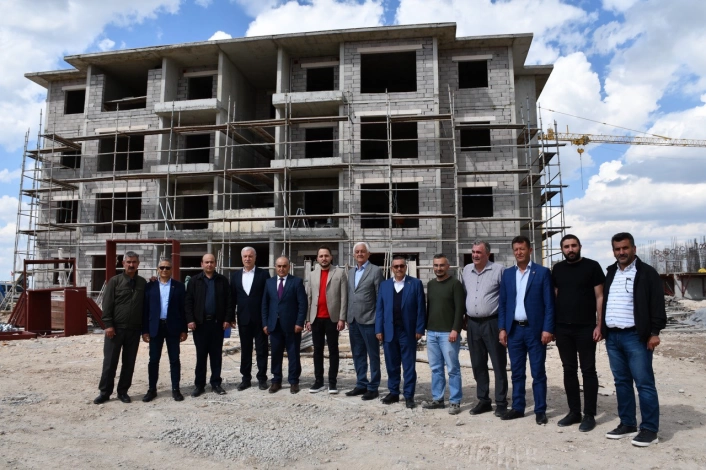 Kuluda toplu konut inşaatları ve OSBde inceleme yapıldı
