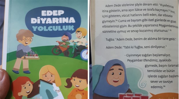 Kuşadası'nda okullarda MEB eliyle tarikat kitapları: Dar kıyafet giyinmeyin