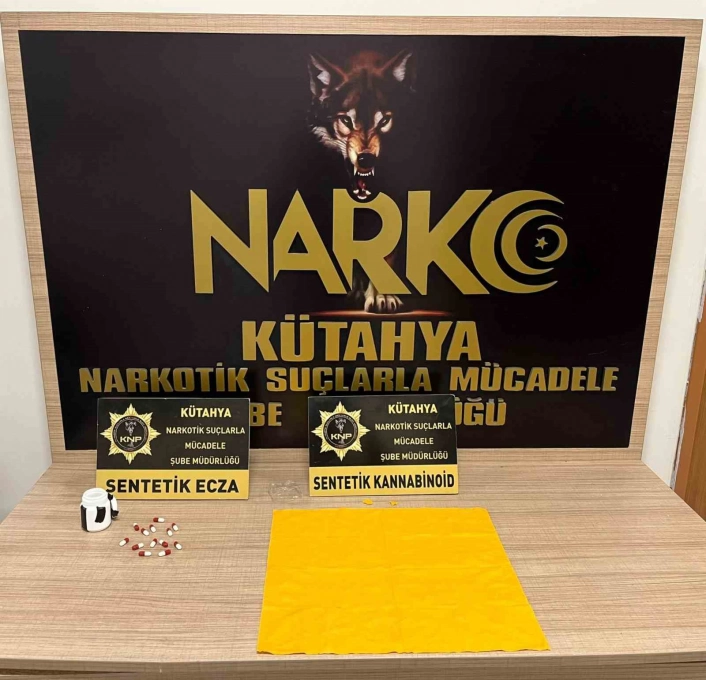 Kütahyada uyuşturucu ticaretine 2 tutuklama
