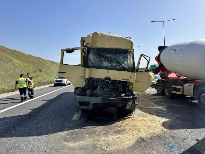 Kuzey Marmara Otoyolunda kaza: 1 ağır yaralı
