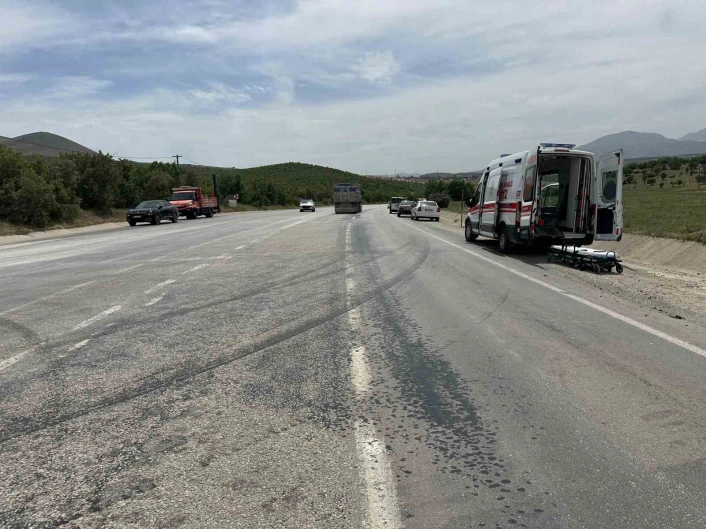 Malatyada otomobil takla attı, 1 kişi yaralandı
