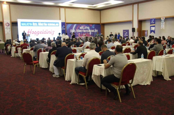 Malatyada Özel Öğretim Kurumları çalıştayı düzenlendi
