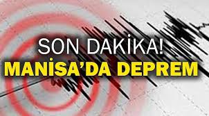 Manisa’da 4.0 şiddetinde deprem!