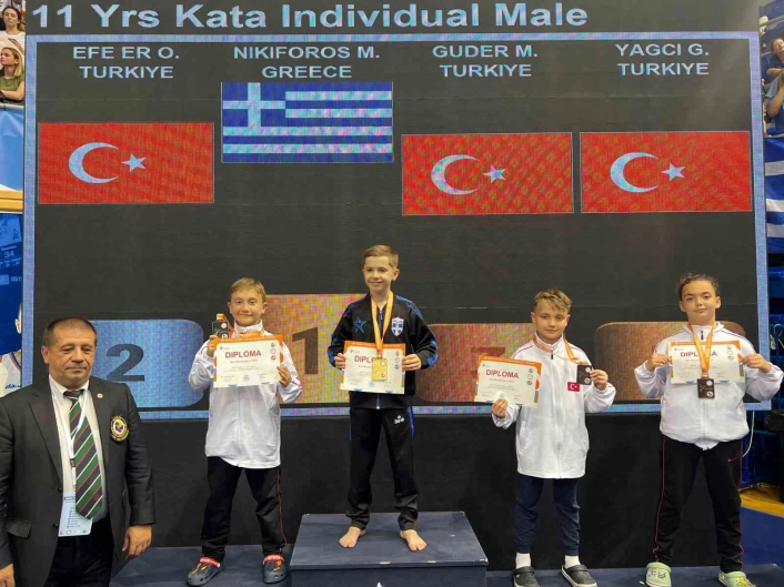 Manyaslı Sporculardan Balkan Şampiyonasında büyük başarı

