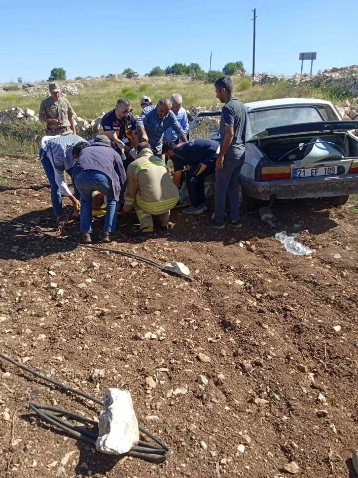 Mardinde trafik kazası: 2 yaralı
