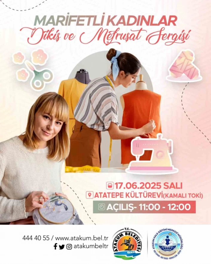 Marifetli kadınlar, Atakumda buluşuyor
