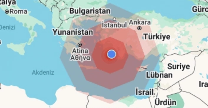 Marmaris açıklarındaki deprem Denizlide hissedildi
