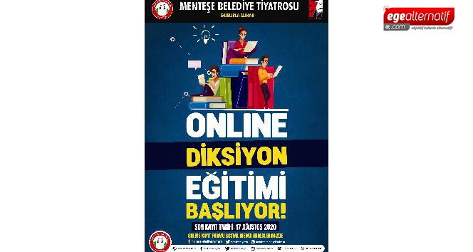 Menteşe Belediyesi'nden online diksiyon eğitimi