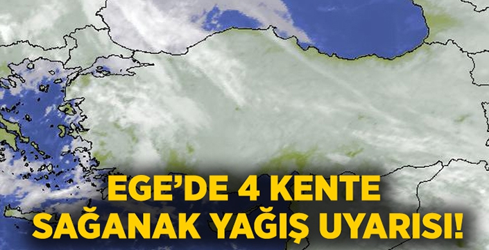  Meteoroloji’den sağanak yağış uyarısı! 