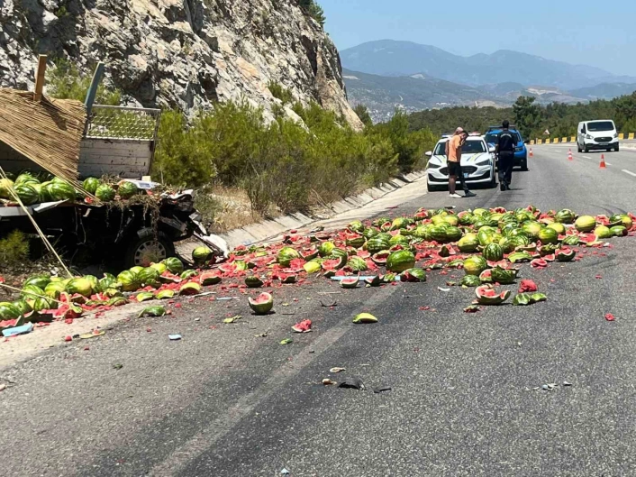 Milas Boğa Yokuşunda trafik kazası: 2 yaralı
