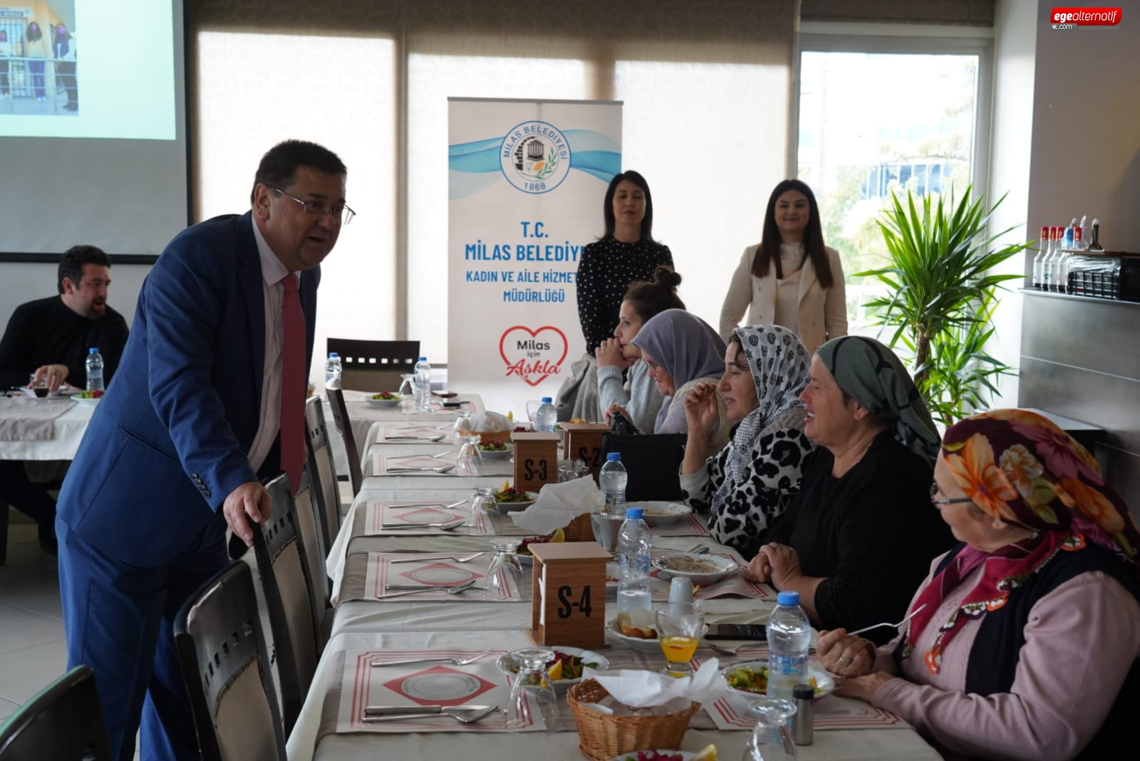 Milas'ta muhtar eşleri buluşmasının 3.'sü gerçekleştirildi
