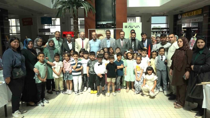 Miniklerden ahşaba hayat veren sergi: Avrupa Birliği destekli projenin sergisi Tatvanda açıldı
