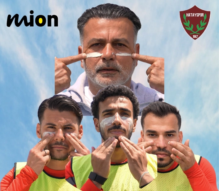 Mion Erkekler de Yanar sloganıyla sahaya çıktı
