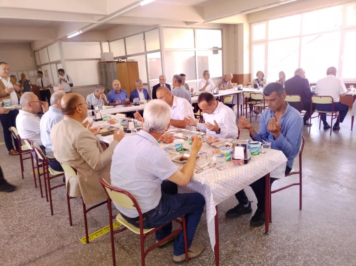 MMFde kurban yemeği verildi
