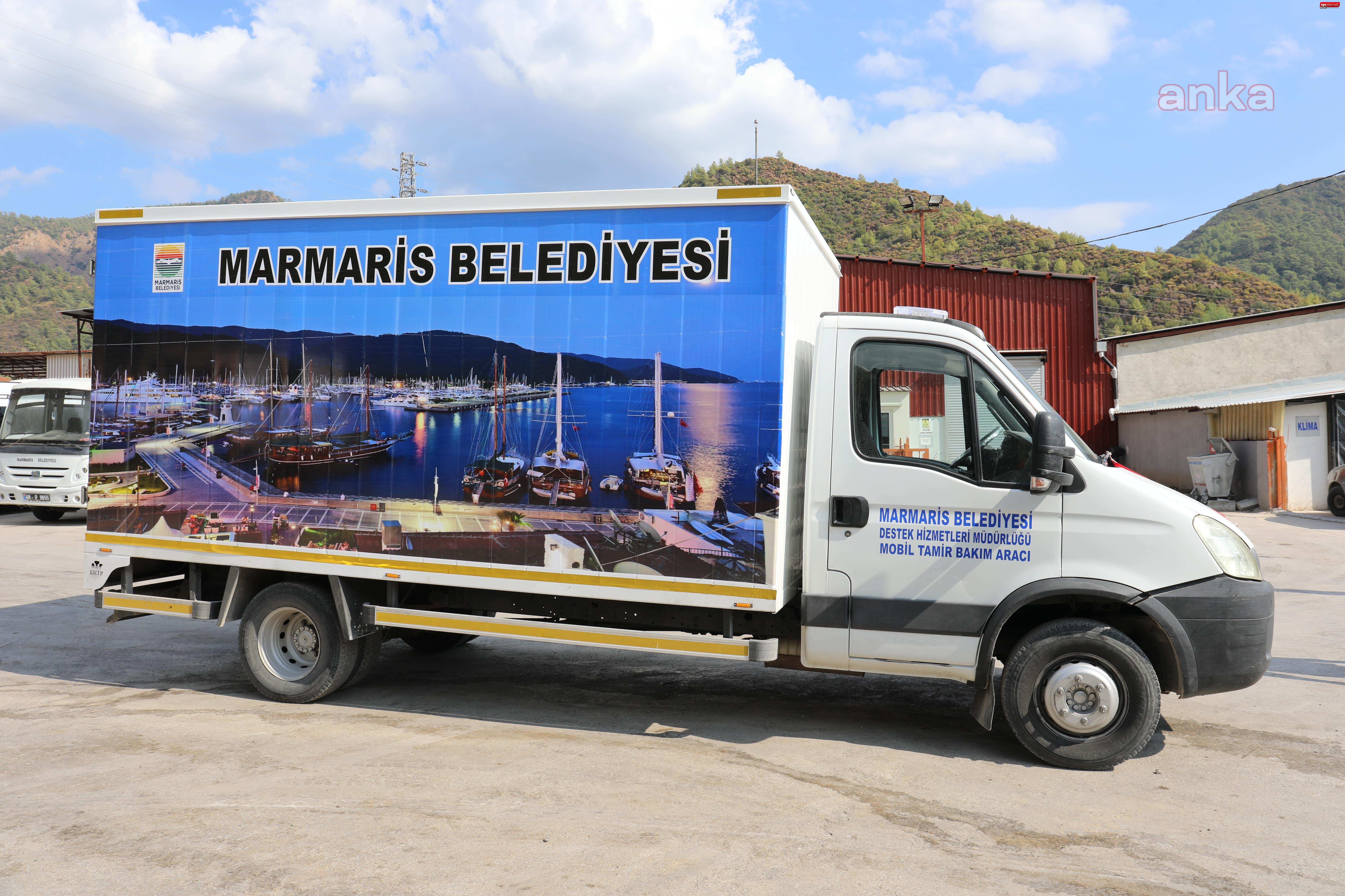 Mobil tamir aracı arızalara anında müdahale ediyor