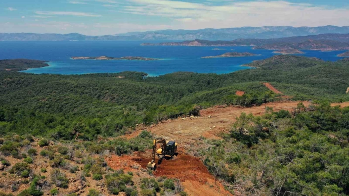 Muğlada yangın emniyet şeridi uzunluğu bin 900 kilometreye ulaştı
