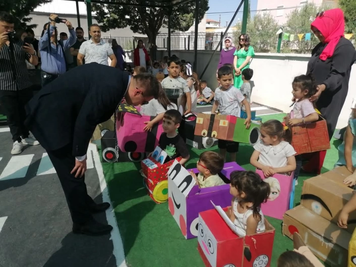Mutta Trafik Parkur Oyun Alanı açıldı
