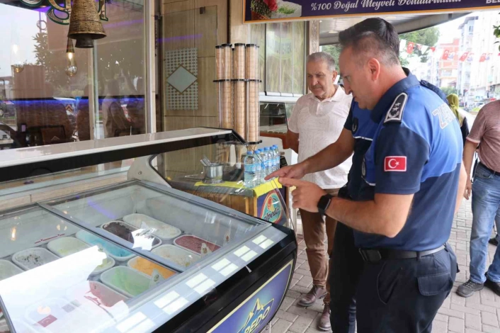Nazillide bayram öncesi sıkı denetim
