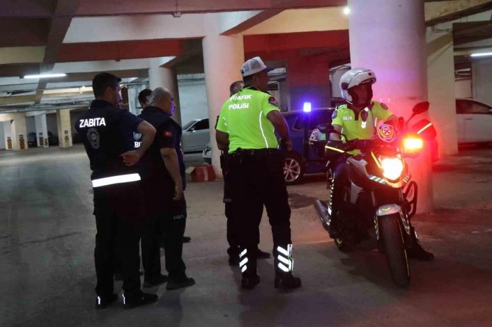 Nazillide zabıtadan otopark denetimi
