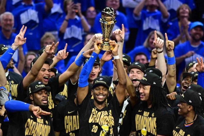 NBAde şampiyon Oklahoma City Thunder
