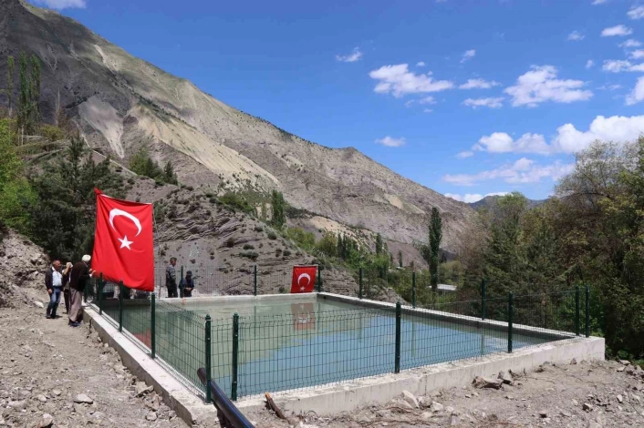 Oltu Arıtaş Mahallesine 160 tonluk sulama havuzu
