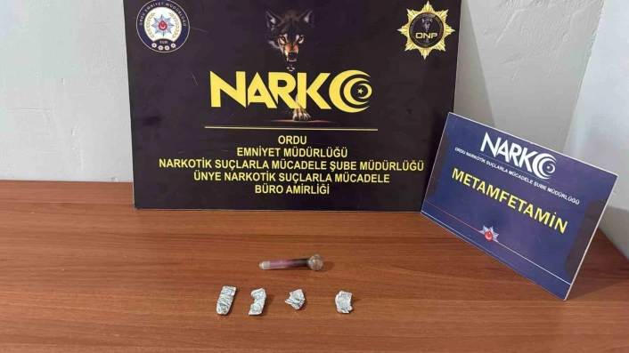 Orduda uyuşturucu operasyonlarında 1 tutuklama

