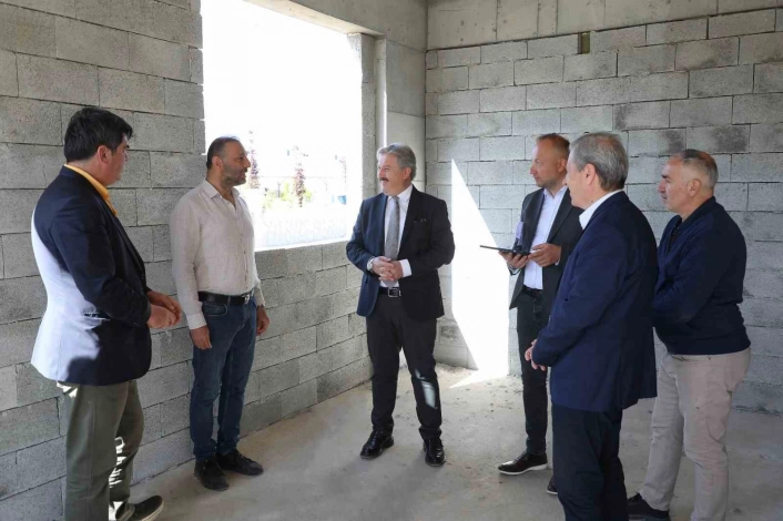 Örnek bir yaşam alanı Melikgazide hızla yükseliyor
