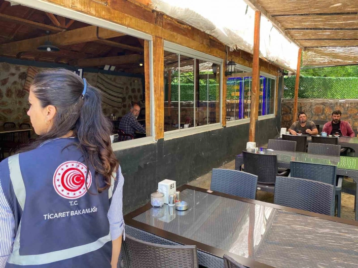 Ovacıkta esnafa fiyat denetimi

