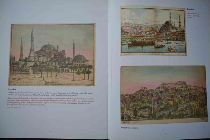 Ressam Malik Akselin resimleri Berlin İslam Eserleri Müzesinde
