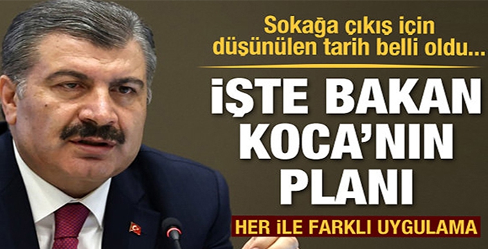 Sağlık Bakanı: Her ilin normali farklı olacak 