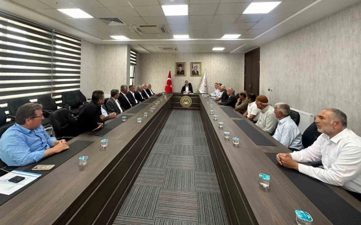 Samsatta birlik meclis toplantısı yapıldı
