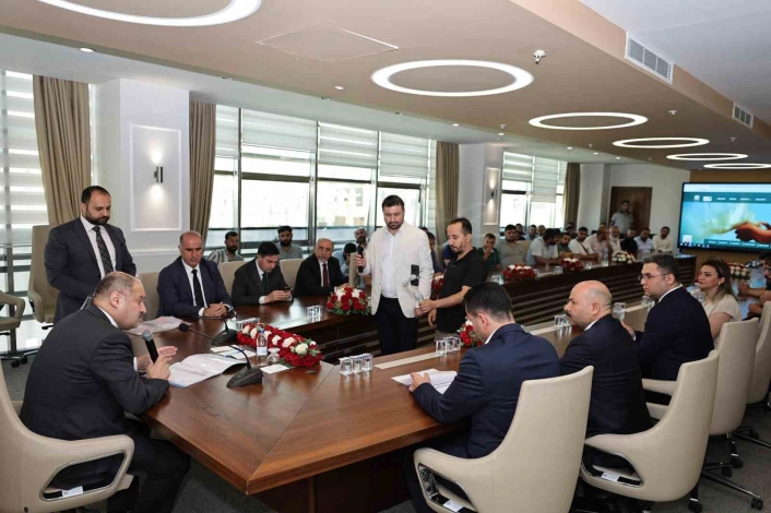 Şanlıurfada personel alımları kura sistemiyle yapıldı
