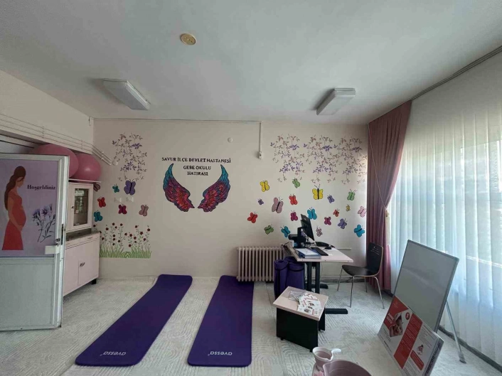 Savurda Gebe Okulu hizmete açıldı
