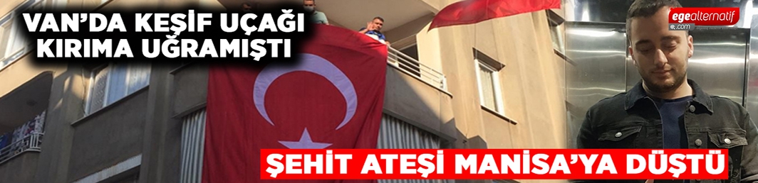 Şehit Özel Harekat Polisi Onur Ramazan Bayram’ın ateşi Manisa’ya düştü