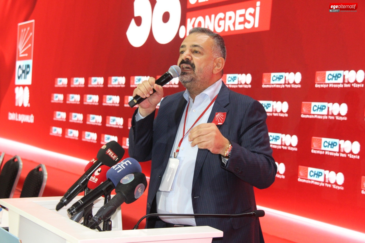 Şenol Aslanoğlu yeniden CHP İzmir İl Başkanı seçildi