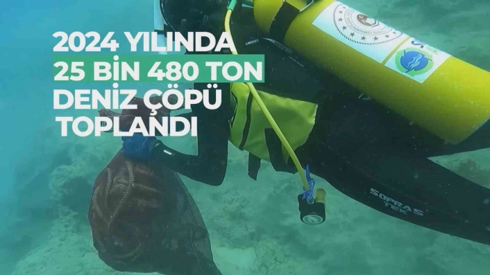 Sıfır Atık Mavi Hareketi ile denizlerden 245 bin ton çöp temizlendi
