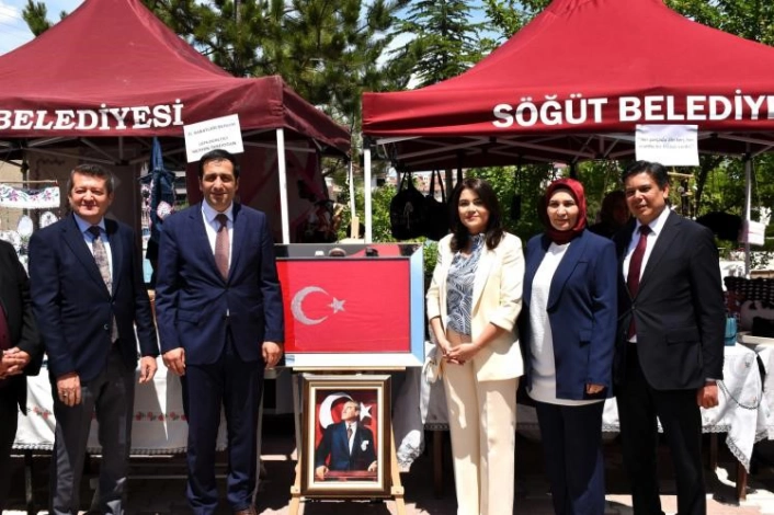 Söğütte Yıl Sonu Sergisi açıldı
