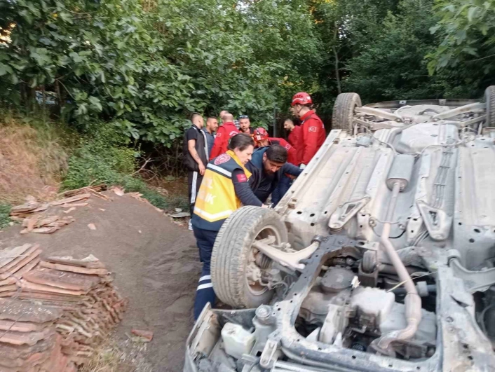 Susurlukta trafik kazası: 1 yaralı
