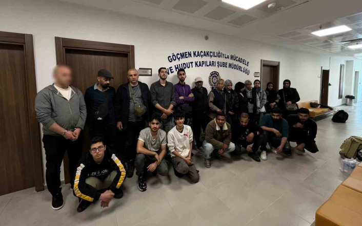 Tekirdağda 21 kaçak göçmen yakalandı: 1 tutuklama
